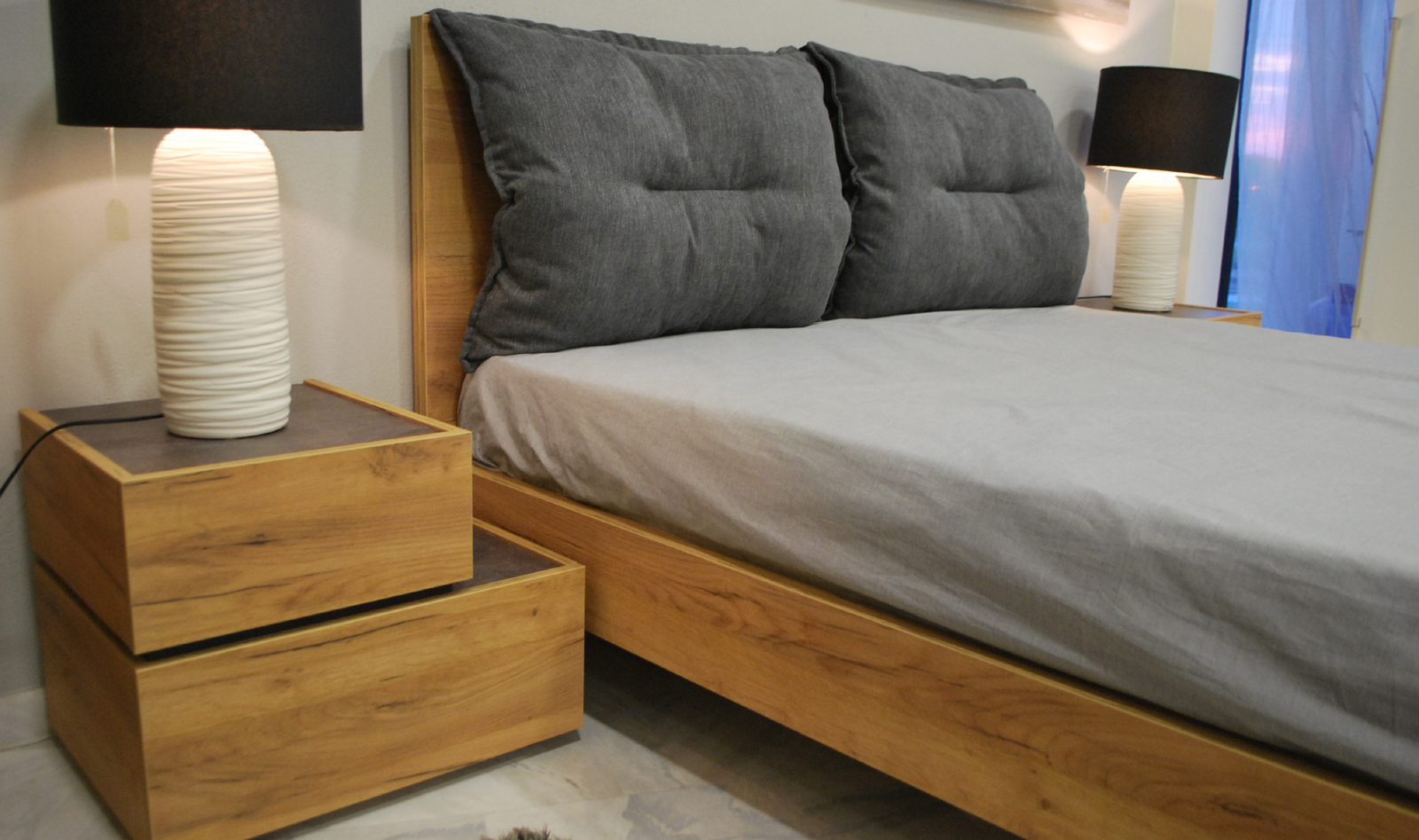 Loft komodino krevatokamaras