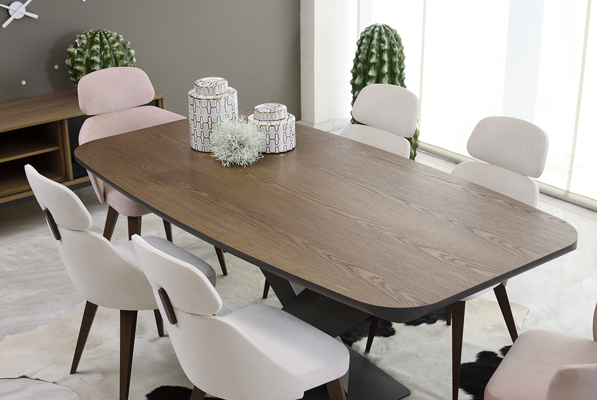 Logan trapezaria oval drys moderno