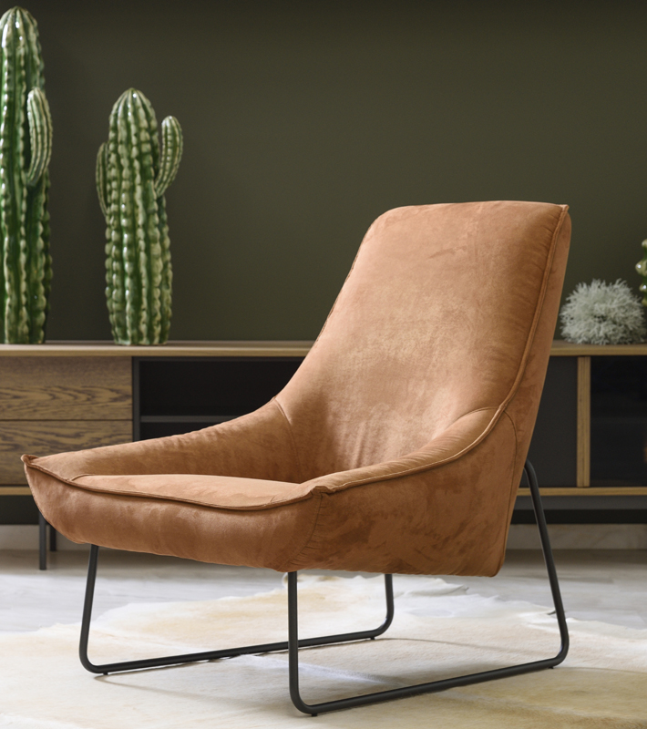 Social polythrona suede