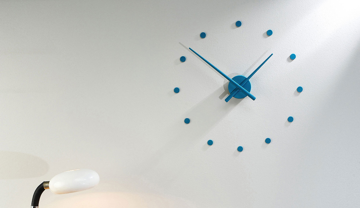 Nomon clock tirquoise sticker