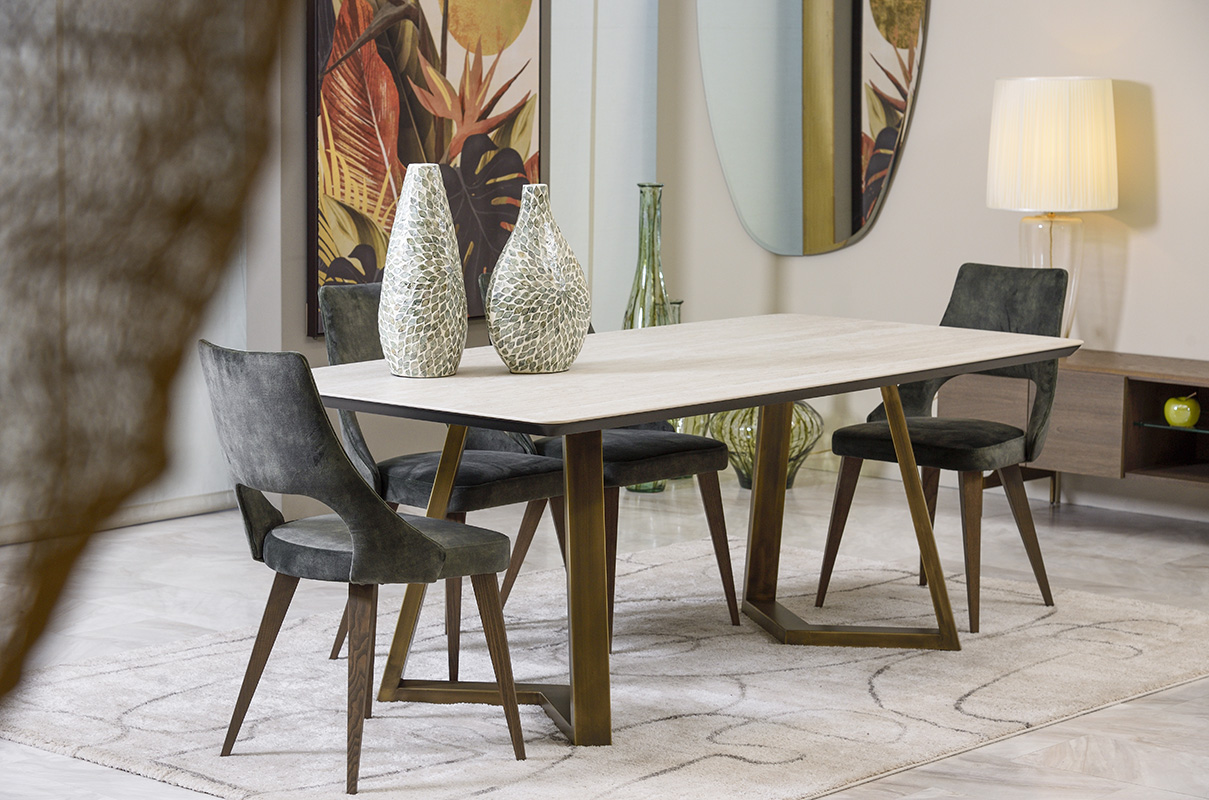 Dexter new trapezaria bronze metallo