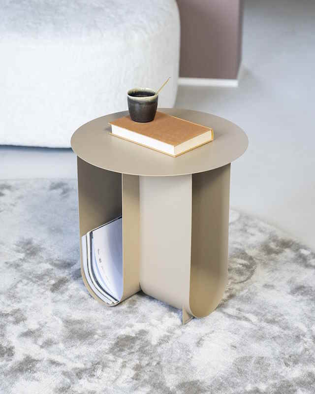 Otus trapezaki lampas metallo beige 595