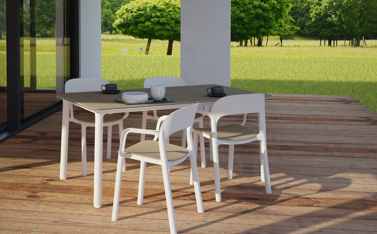 Noa trapezi kipou 160 sand outdoor