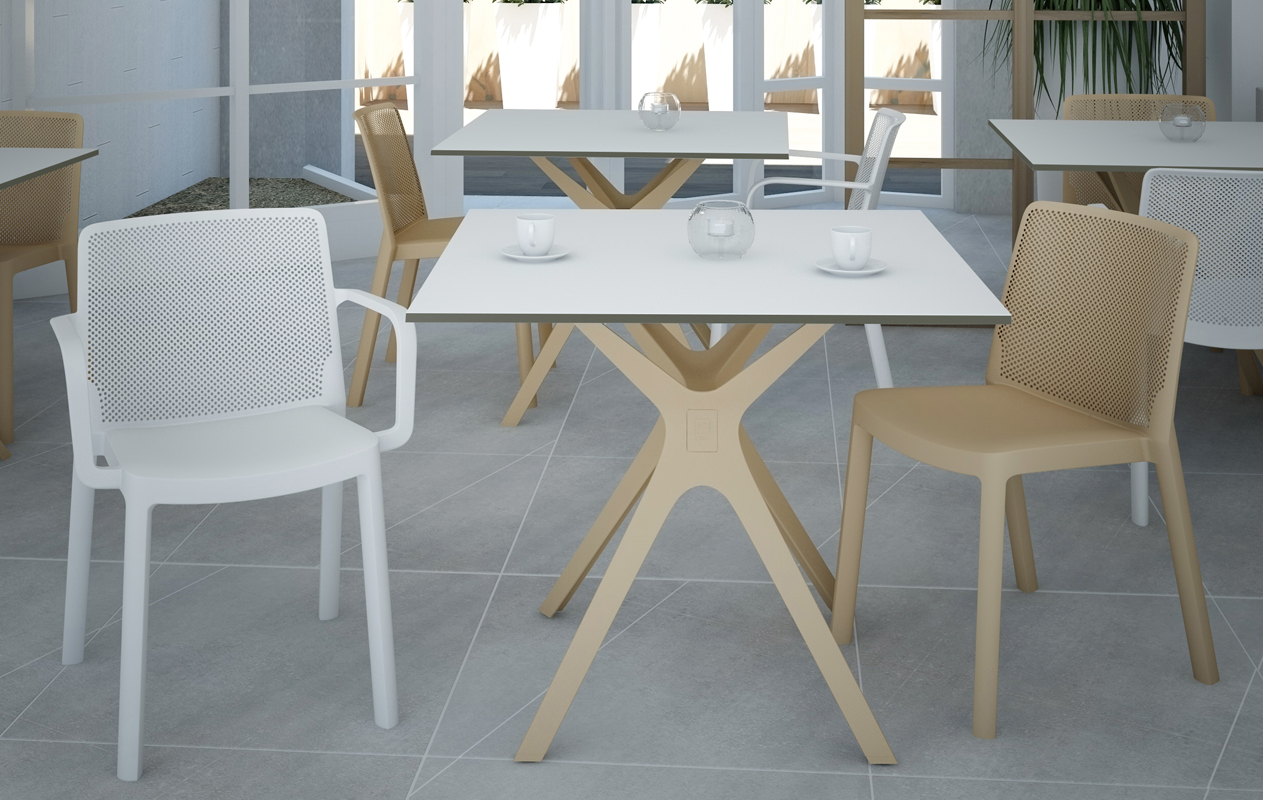 Vela trapezi outdoor 80 hpl sand