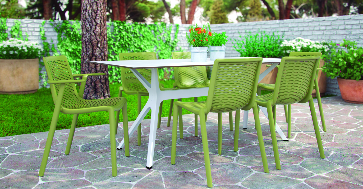 Vela trapezi outdoor fiberglass aluminio hpl