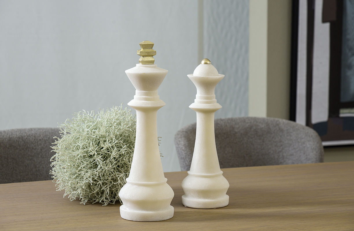 1410 set diakosmitika pionia skaki king queen